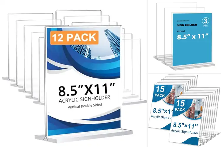 Detailed view of Best Acrylic Sign Holders: Top 10 Tested & Compared for You