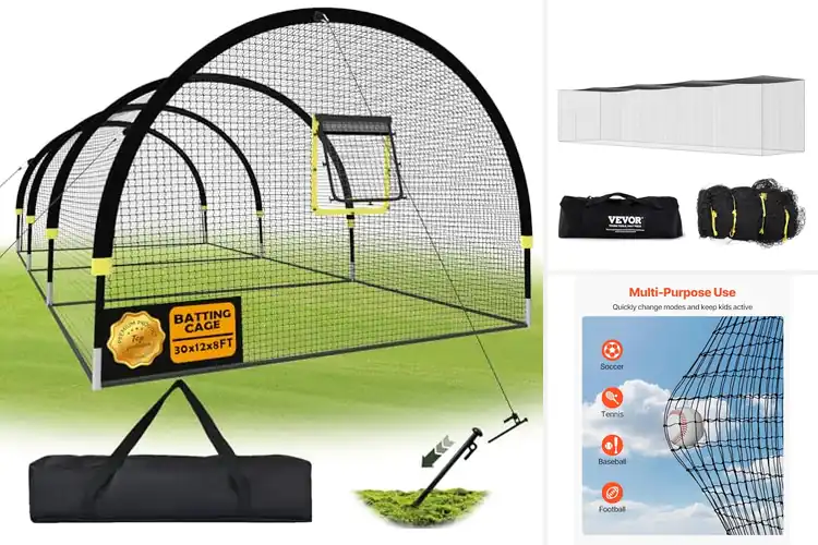 Detailed view of Best Baseball Batting Cages