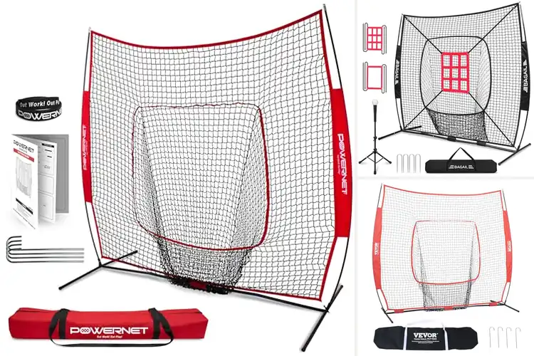 Detailed view of Best Baseball Practice Nets