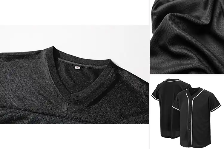 Detailed view of Best Black Jerseys for Style and Performance