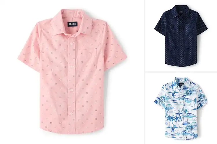 Detailed view of Best Boys Button Down Shirts