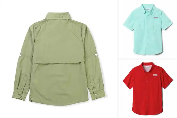 Detailed view of Best Boys Outdoor Button Down Shirts