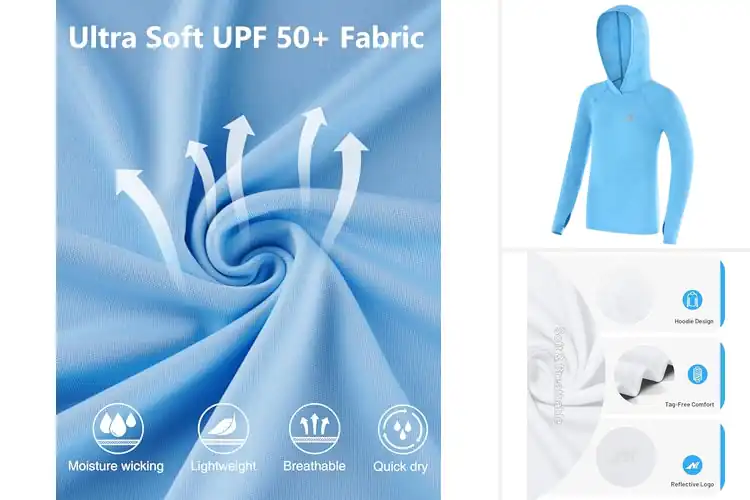 Detailed view of Best Boys Sun Protection Shirts: 10 Cool & Safe Picks