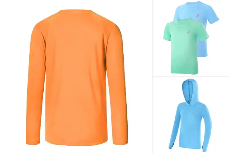 Detailed view of Best Boys UV Shirts: Cool, Comfy Protection Kids Love