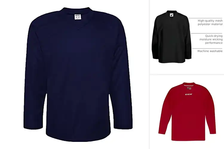 Detailed view of Best Breathable Hockey Jerseys: Stay Cool, Play Better