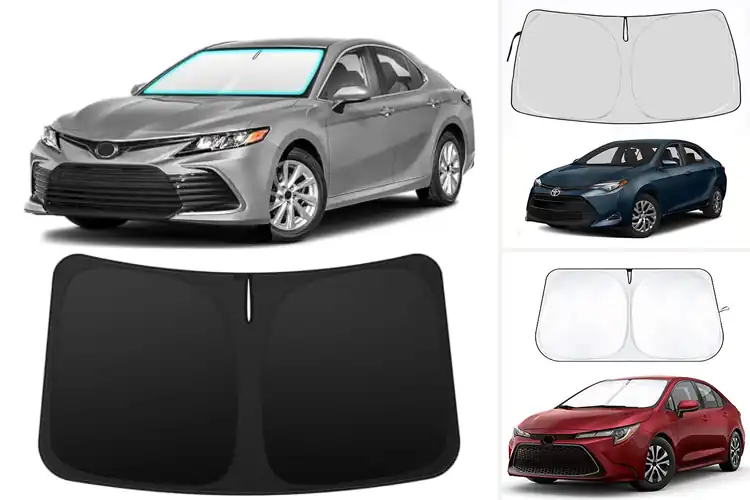 Detailed view of Best Car Interior Sunshades for Toyota