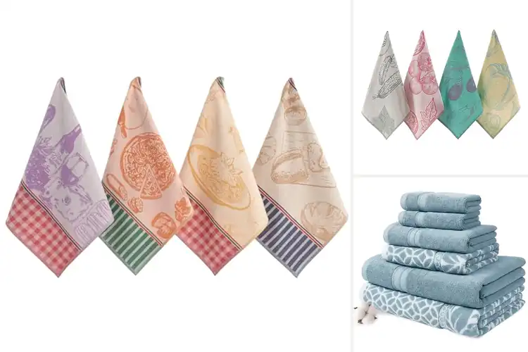 Detailed view of Best Cotton Jacquard Towels