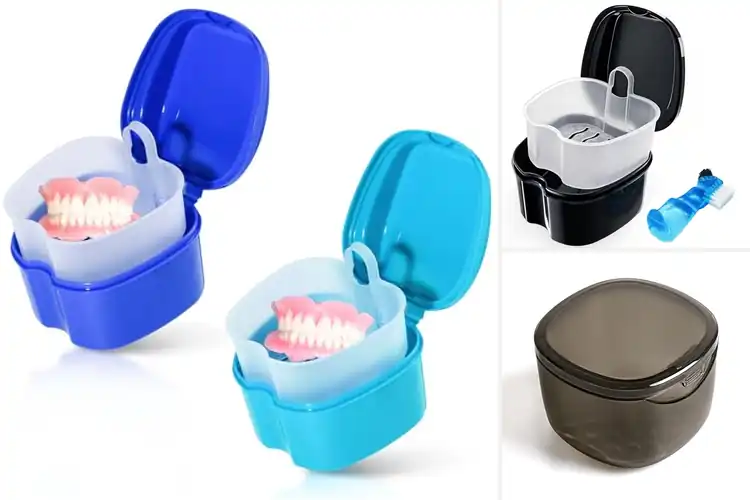 Detailed view of Best Denture Cleaning Holders