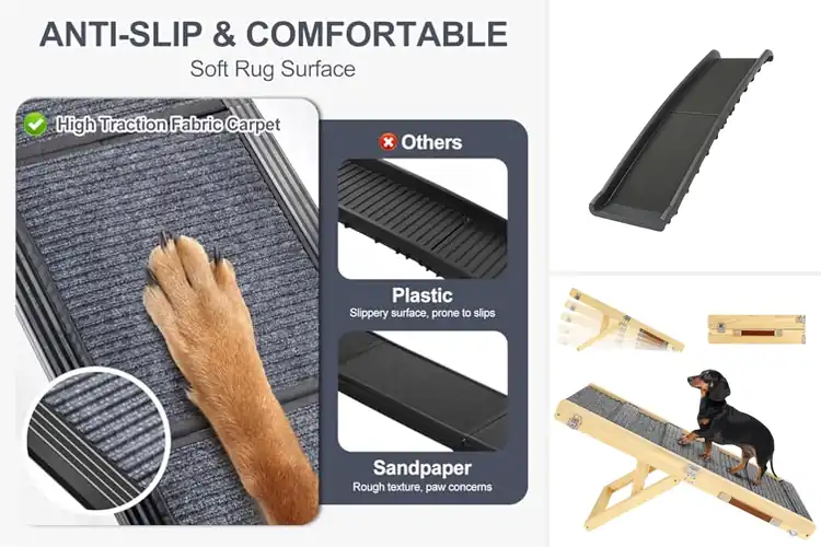 Detailed view of Best Dog Ramps for Easy, Safe Pet Mobility