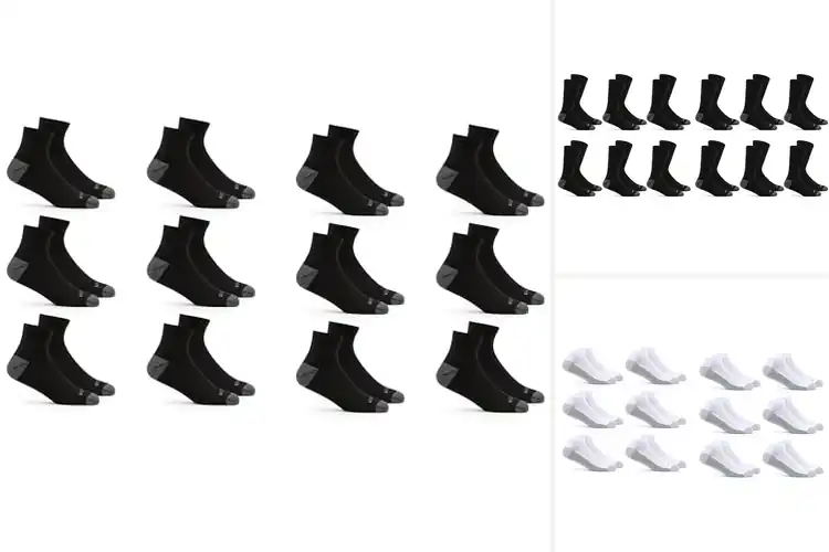 Detailed view of Best Dual Defense Socks