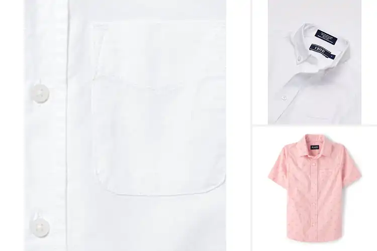 Detailed view of Best Durable Button Down Shirts For Boys