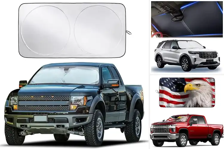 Detailed view of Best Durable Car Sunshades for Trucks