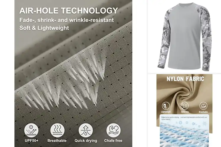 Detailed view of Best Durable Fishing Shirts