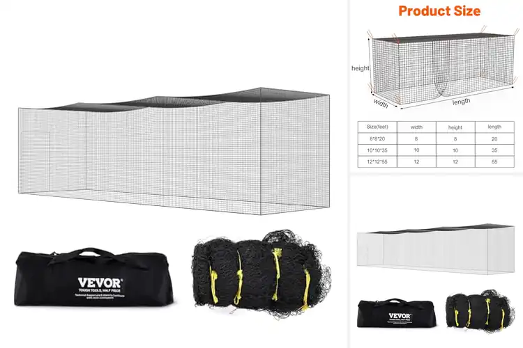 Detailed view of Best Enclosed Batting Nets for Safe, Effective Practice