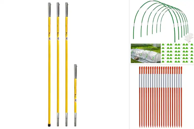 Detailed view of Best Fiberglass Poles for Strength & Versatility