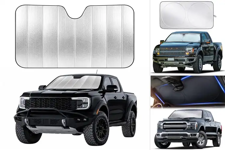 Detailed view of Best Folding Sunshades For Trucks
