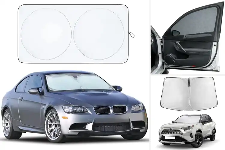 Detailed view of Best Front Window Sunshades