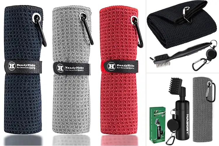 Detailed view of Best Golf Towels For Clubs: Keep Your Gear Spotless & Ready