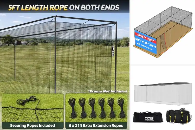 Detailed view of Best Large Enclosed Batting Cages