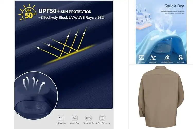 Detailed view of Best Long-Lasting Outdoor Shirts