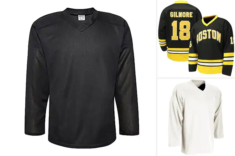 Detailed view of Best Men Hockey Jerseys for Comfort and Pro Performance