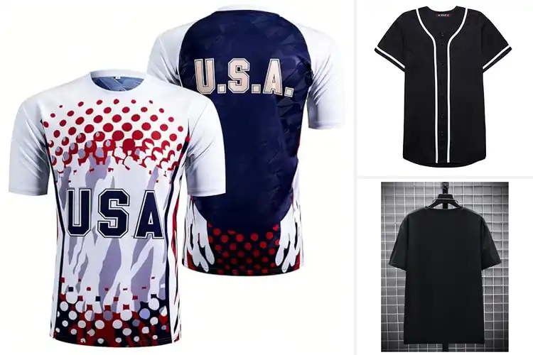Detailed view of Best Men’s Jerseys: Top 10 Picks for Style & Comfort