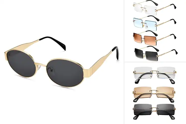 Detailed view of Best Metal Frame Shades for Effortless Everyday Style