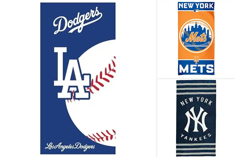 Detailed view of Best MLB Towels: Soft, Absorbent, and Game-Ready Team Pride