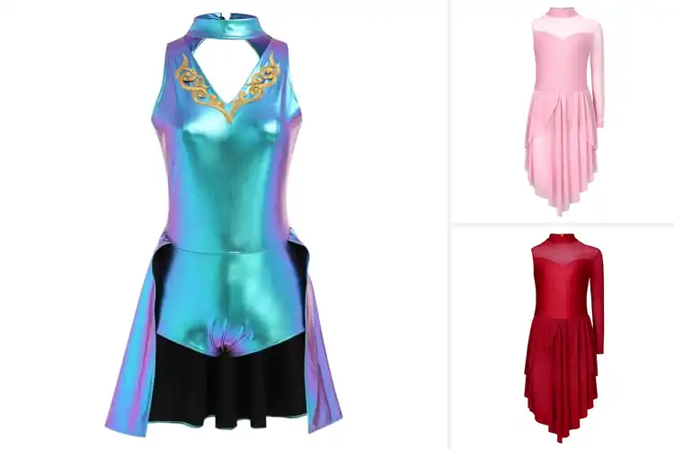 Detailed view of Best Mock Neck Costumes for Flawless Stage Style