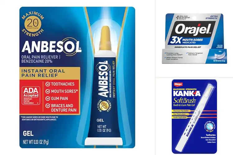 Detailed view of Best Mouth Pain Reliefs