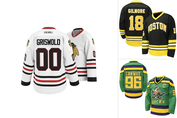 Detailed view of Best Movie Hockey Jerseys: Top 10 Picks for Film Fans