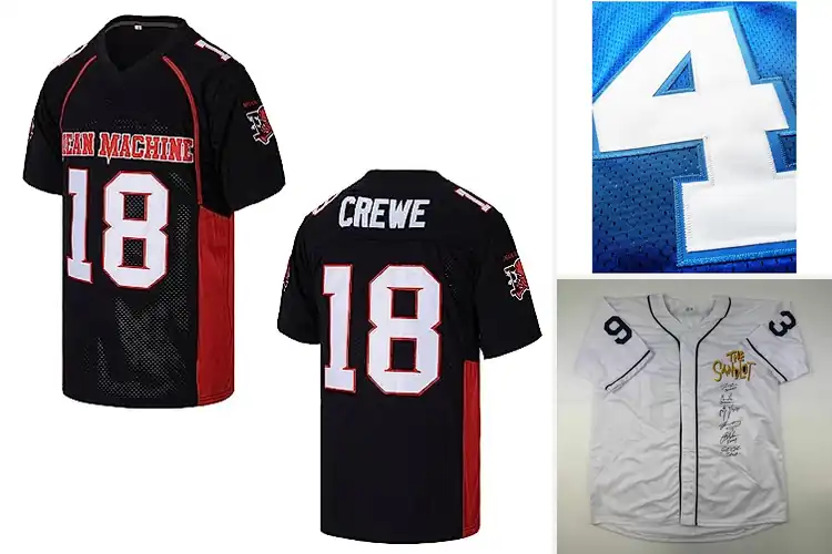 Detailed view of Best Movie Memorabilia Jerseys