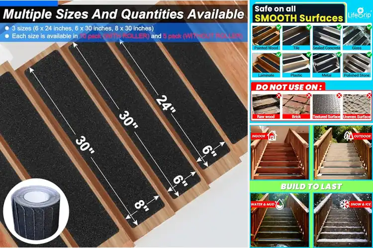 Detailed view of Best Non Slip Steps: Stay Safe with Every Step