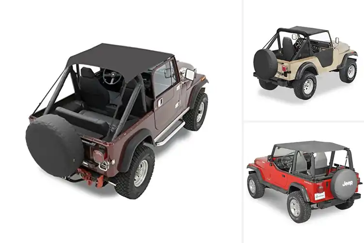 Detailed view of Best Off-Road Bikini Tops