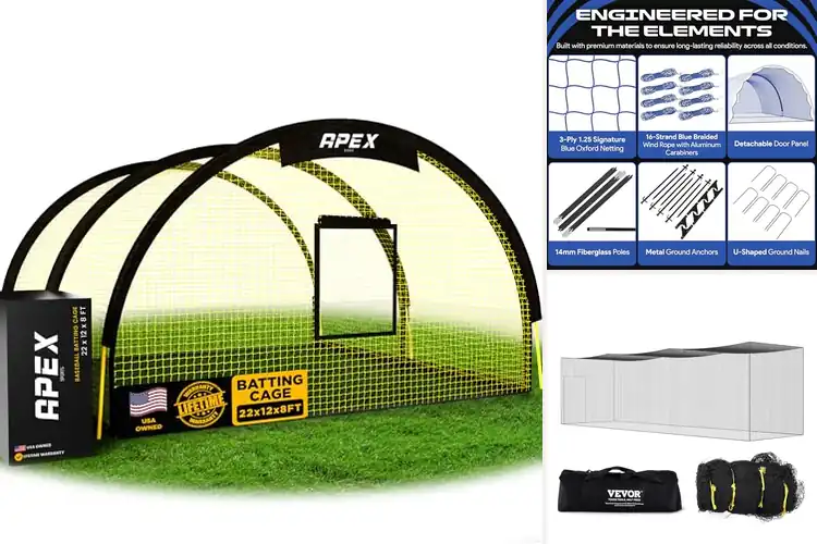 Detailed view of Best Pitching Cages: Top 10 Picks to Perfect Your Game