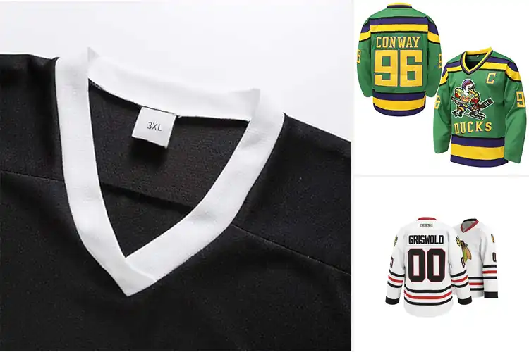 Detailed view of Best Plus Size Hockey Jerseys