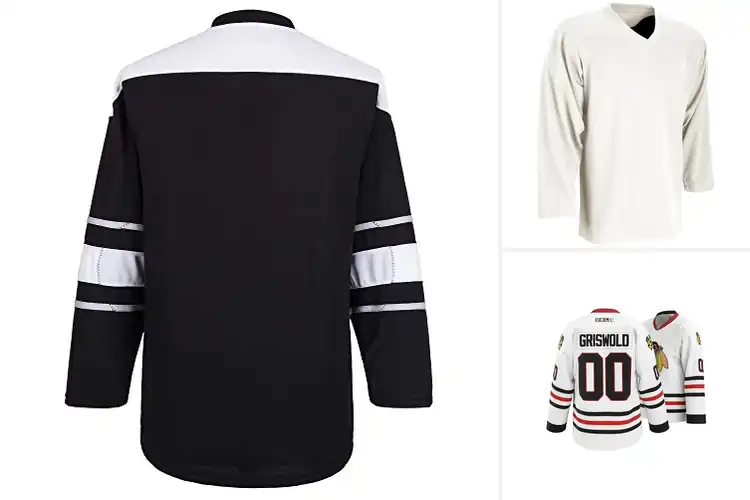 Detailed view of Best Premium Hockey Jerseys
