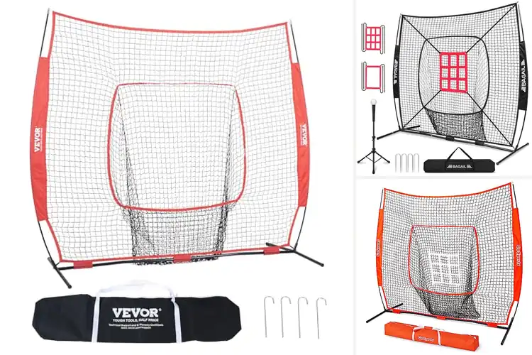 Detailed view of Best Softball Practice Nets