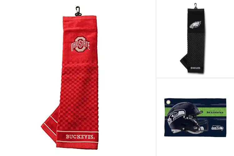 Detailed view of Best Sports Fan Golf Towels