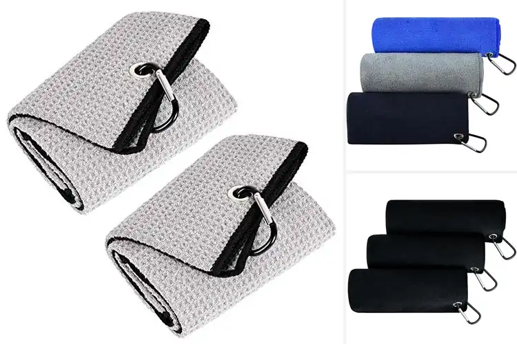 Detailed view of Best Sports Towels With Carabiner