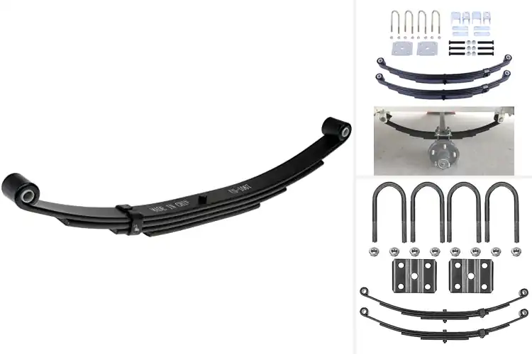 Detailed view of Best Trailer Leaf Springs for Safer Towing