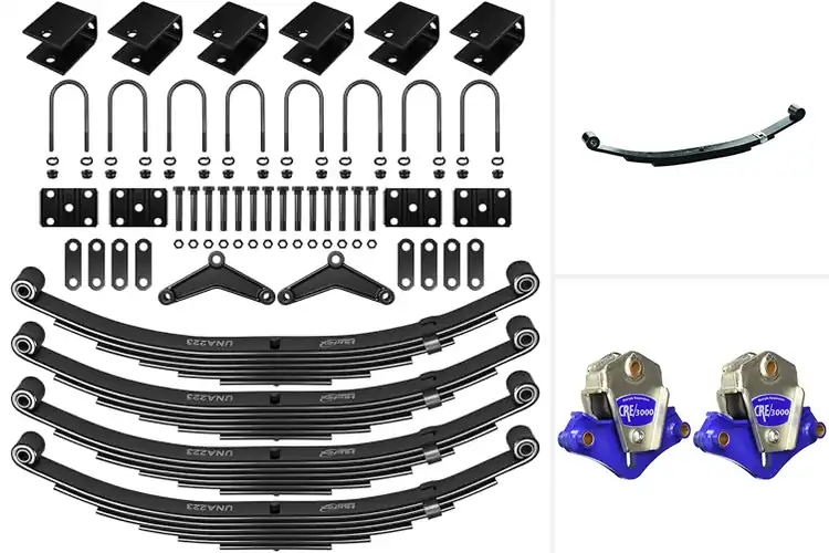 Detailed view of Best Trailer Suspension Systems: Top 10 for Smooth Towing