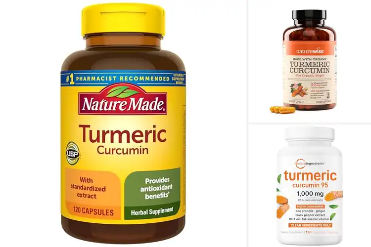Detailed view of Best Turmeric Curcumin Capsules
