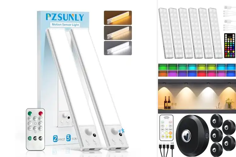 Detailed view of Best Under Cabinet Lights With Remote Controls