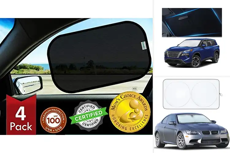 Detailed view of Best UV Blocking Car Sunshades