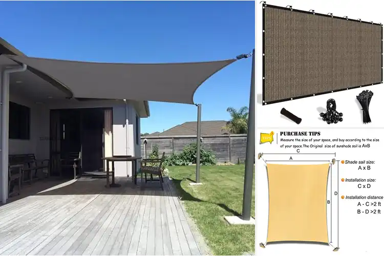 Detailed view of Best UV Blocking Sunshades