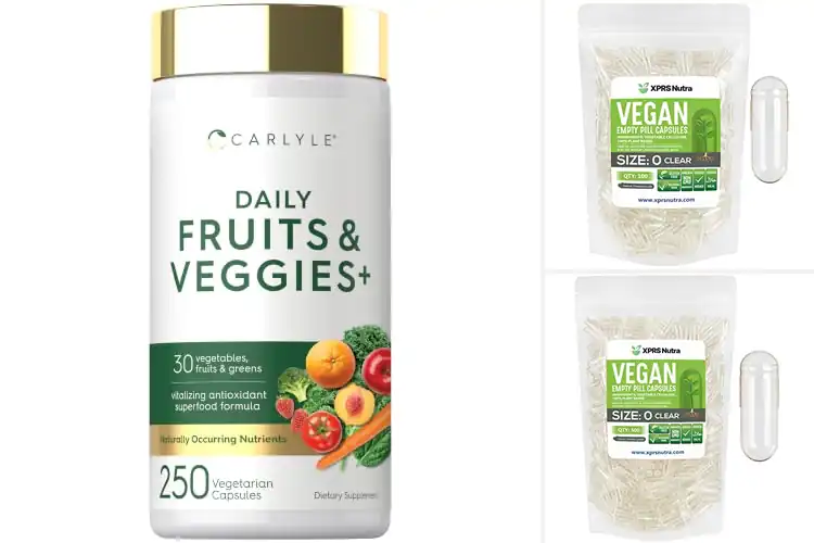 Detailed view of Best Veggie Capsules