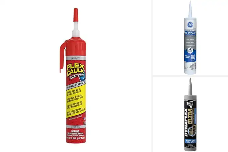 Detailed view of Best Weatherproof Caulks