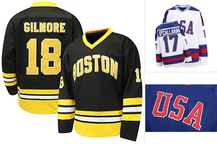Detailed view of Best XXXL Men’s Hockey Jerseys for Comfort & Durability