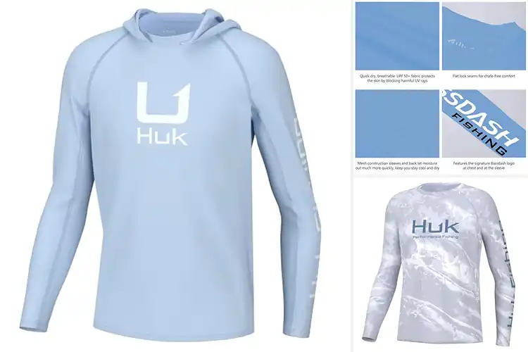 Detailed view of Best Youth Performance Fishing Gear Shirts